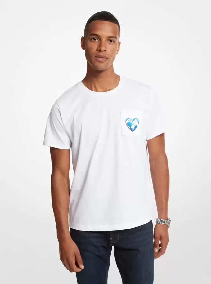 Açlığı Durdurun Organik Pamuklu Unisex Tişört