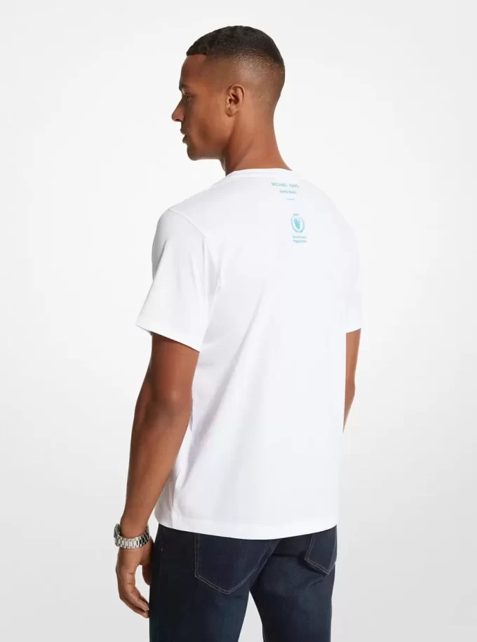 Açlığı Durdurun Organik Pamuklu Unisex Tişört