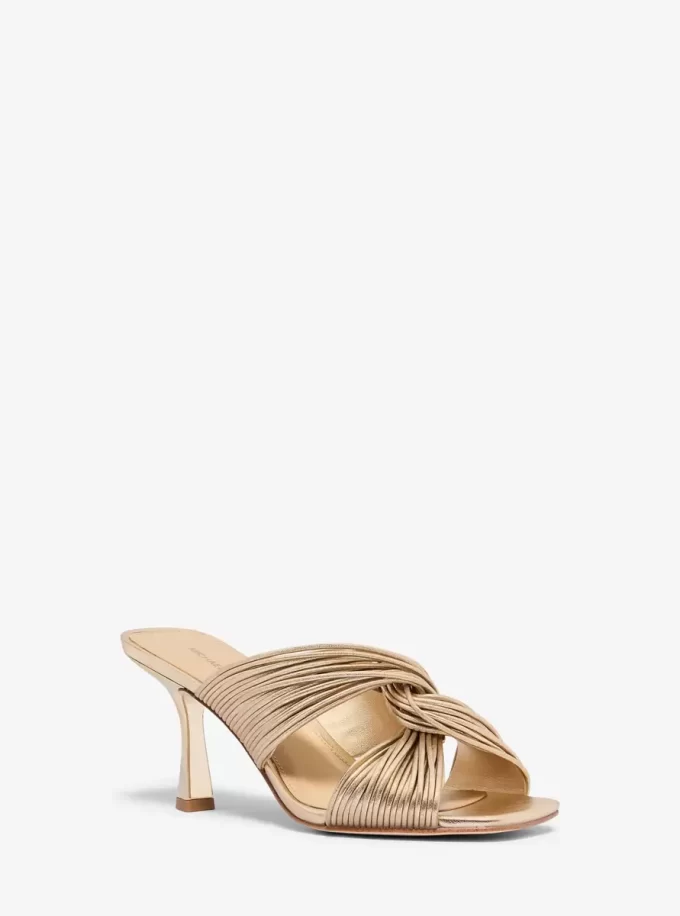 Alessia Metalik Katır Sandal