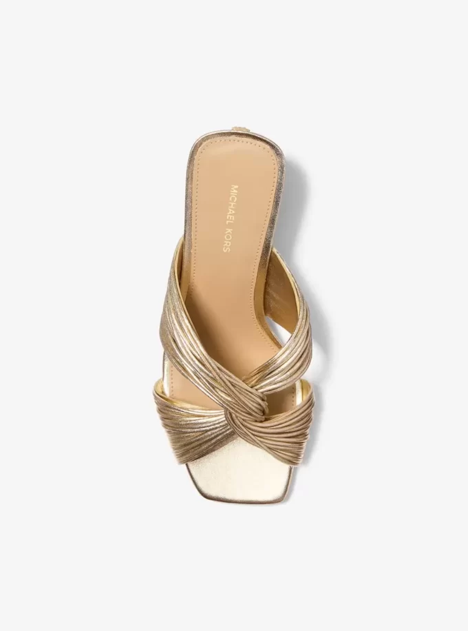Alessia Metalik Katır Sandal
