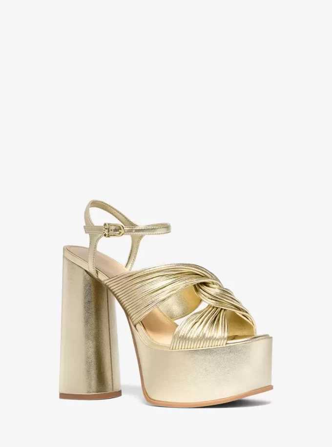 Alessia Metalik Platform Sandalet Alessia Metalik Platform Sandalet