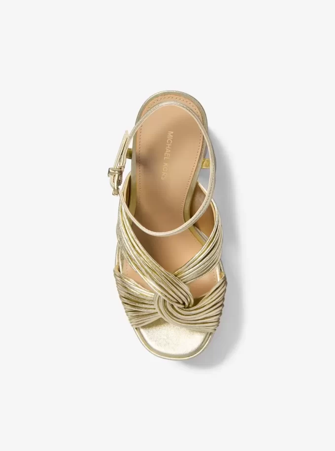 Alessia Metalik Platform Sandalet Alessia Metalik Platform Sandalet