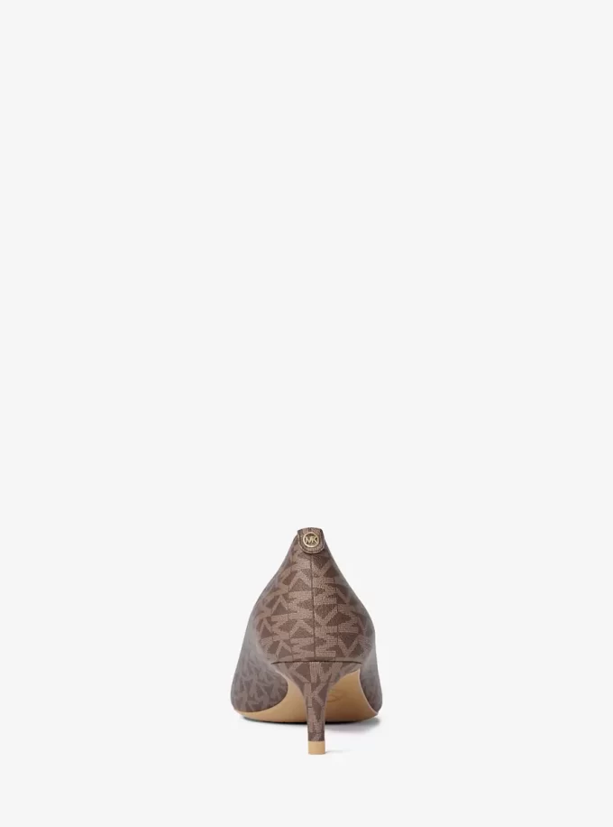 Alina Flex Signature Logo Kitten Heel Ayakkabı Alina Flex Signature Logo Kitten Heel Ayakkabı