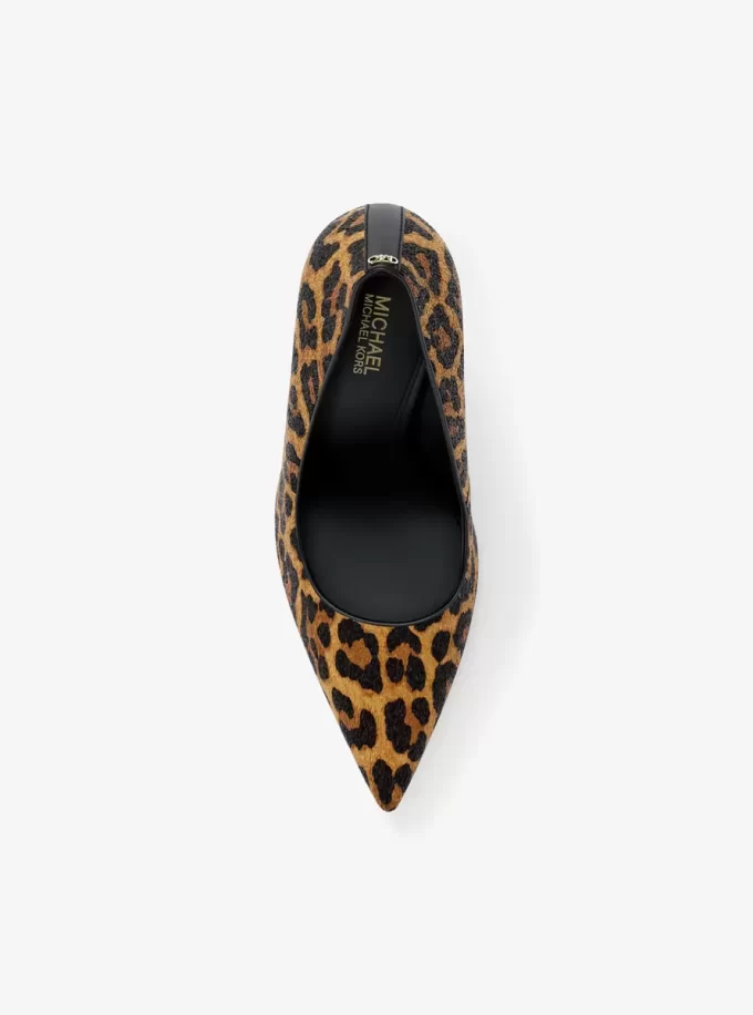 Amara Leopar Desenli Dana Kılı Pompası