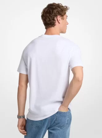 Baskılı Pamuklu Tişört