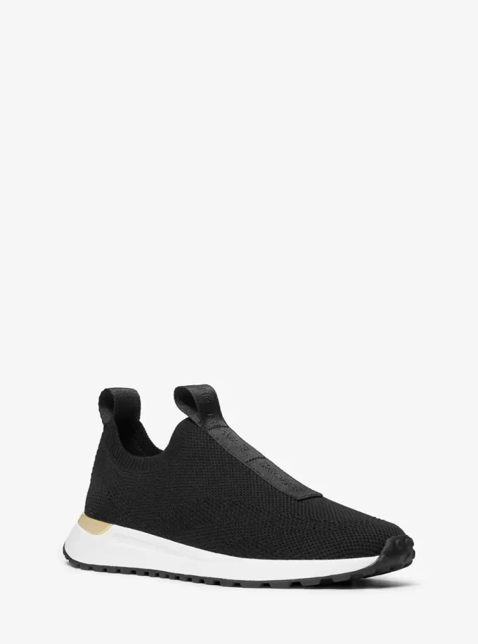Bodie Logo Bantlı Fileli Slip-On Spor Ayakkabı