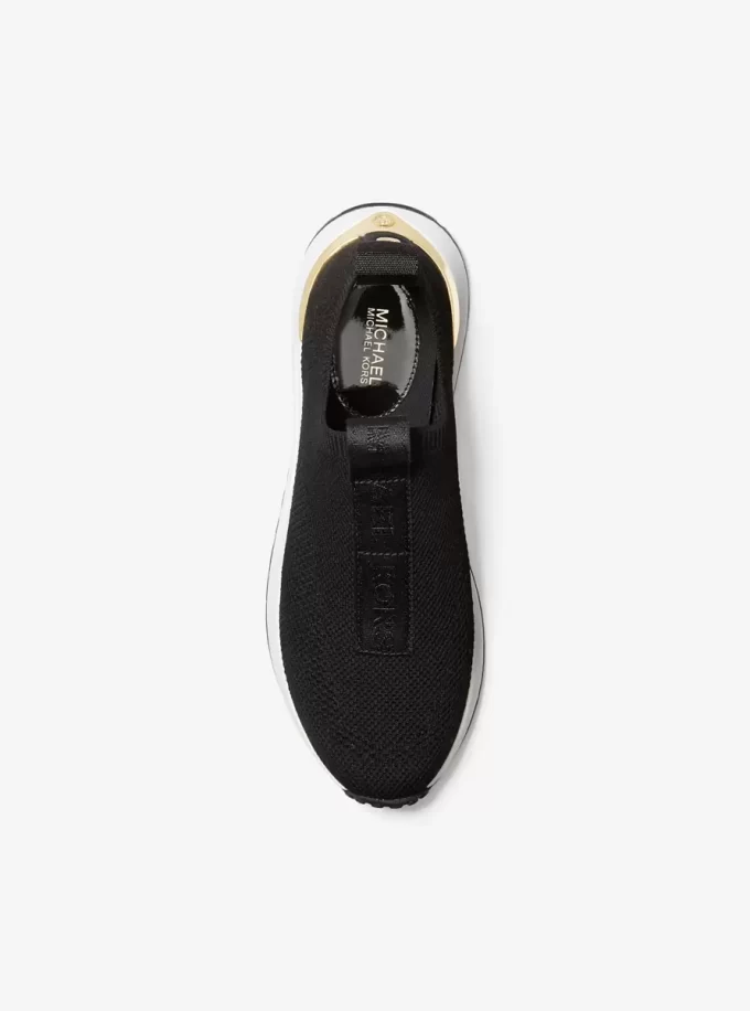 Bodie Logo Bantlı Fileli Slip-On Spor Ayakkabı