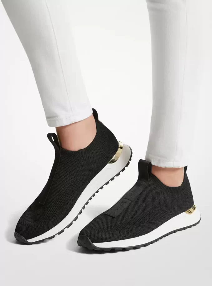 Bodie Logo Bantlı Fileli Slip-On Spor Ayakkabı