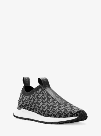 Bodie Metalik Logolu Örgü Slip-On Spor Ayakkabı