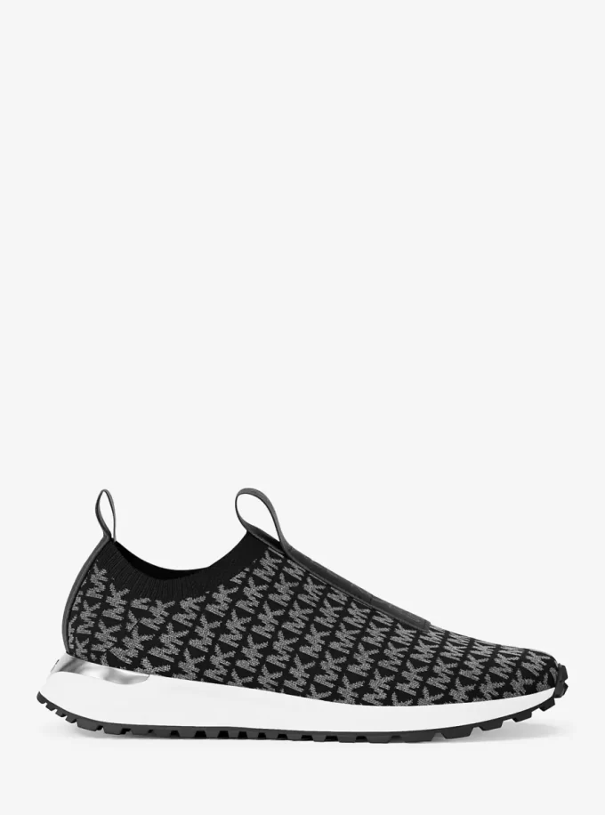 Bodie Metalik Logolu Örgü Slip-On Spor Ayakkabı
