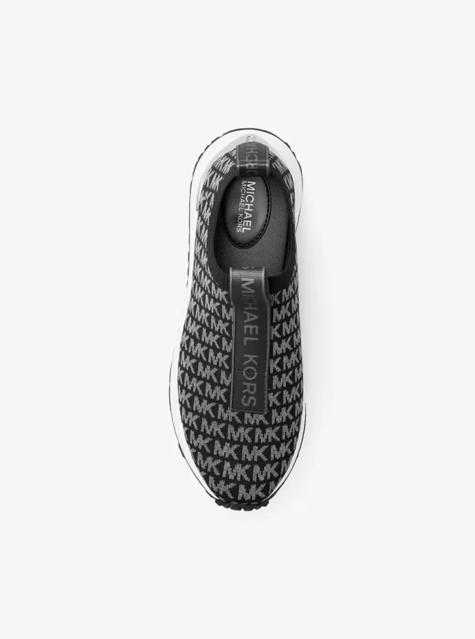 Bodie Metalik Logolu Örgü Slip-On Spor Ayakkabı