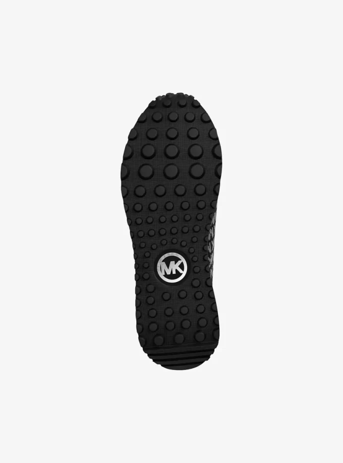 Bodie Metalik Logolu Örgü Slip-On Spor Ayakkabı