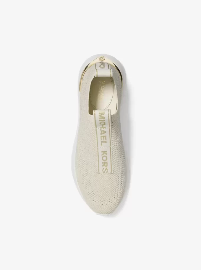 Bodie Metalik Örgü Slip-On Sneaker