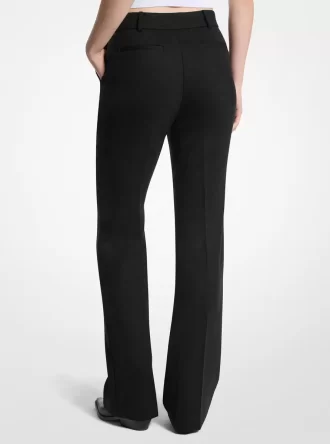 Bootcut Esnek Yün Karışımlı Pantolon