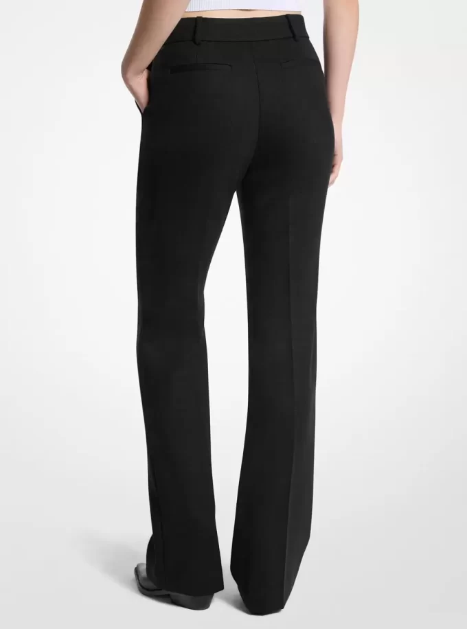 Bootcut Esnek Yün Karışımlı Pantolon Bootcut Esnek Yün Karışımlı Pantolon