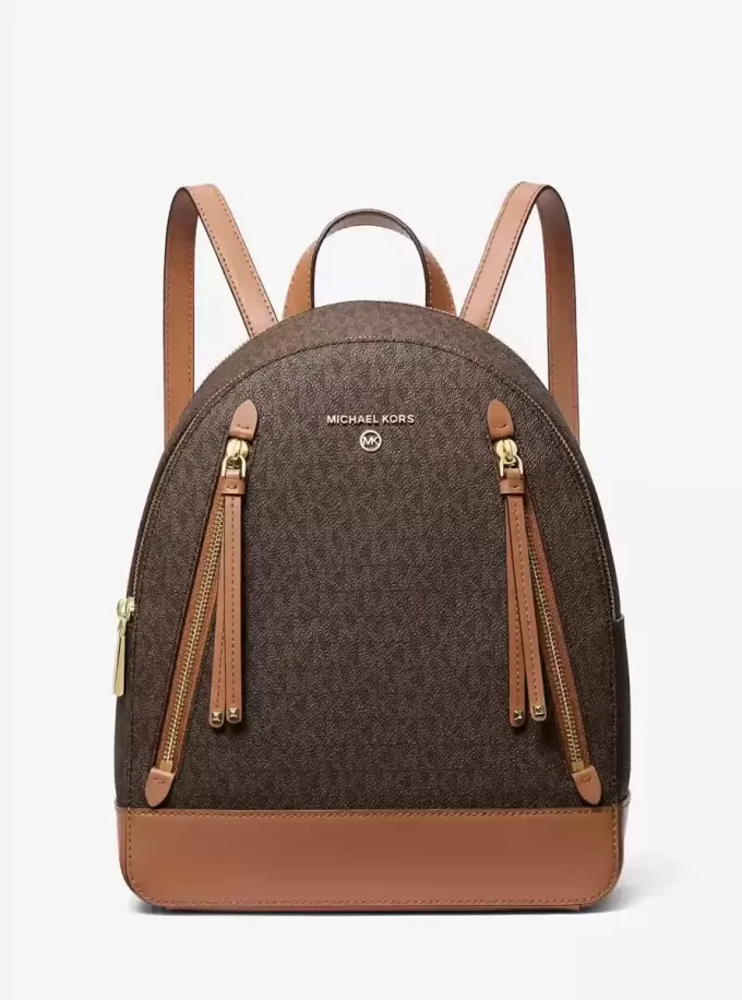 Brooklyn Orta Boy Logo Sırt Çantası
