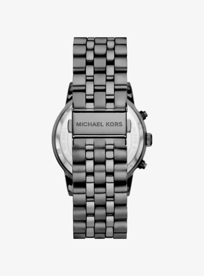 Büyük Boy Hutton Gunmetal Saat