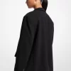 Büyük Boy Krep Blazer