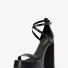 Cami Deri Platform Sandalet