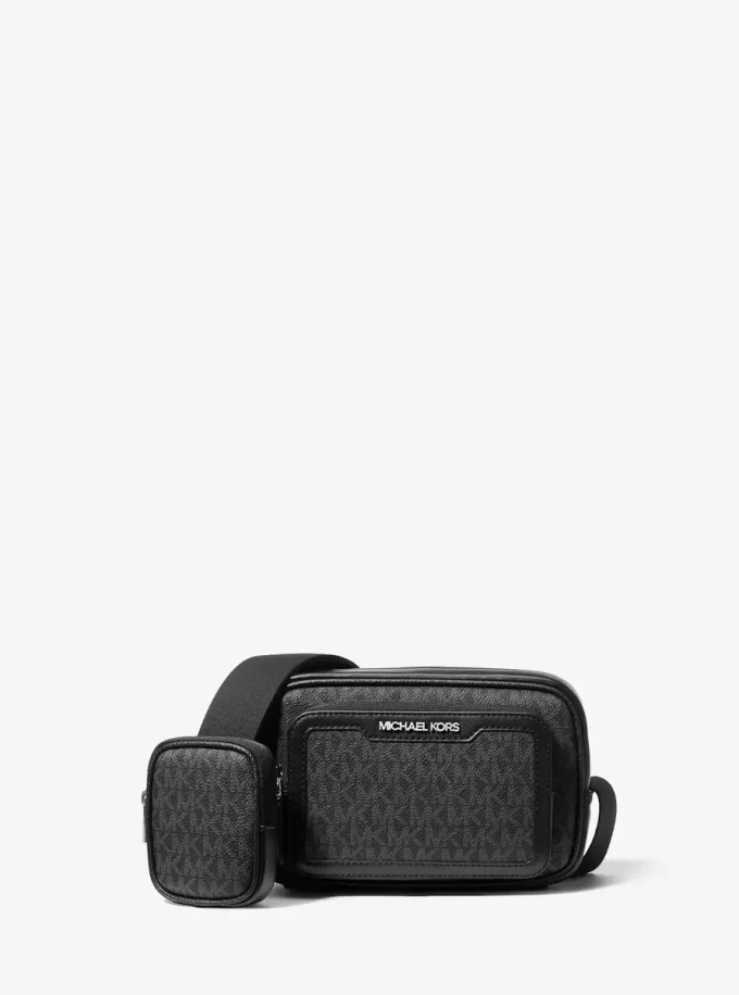Cooper Signature Logolu Kameralı Çapraz Çanta ve Kese Cooper Signature Logolu Kameralı Çapraz Çanta ve Kese