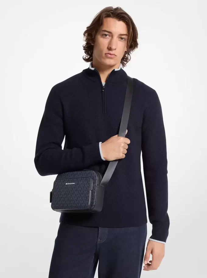 Cooper Signature Logolu Yardımcı Çapraz Çanta Cooper Signature Logolu Yardımcı Çapraz Çanta