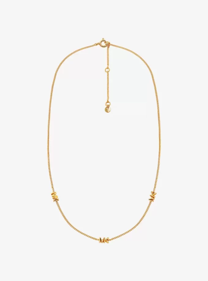 Değerli Metal Kaplamalı Sterling Gümüş Logo Kolye Değerli Metal Kaplamalı Sterling Gümüş Logo Kolye
