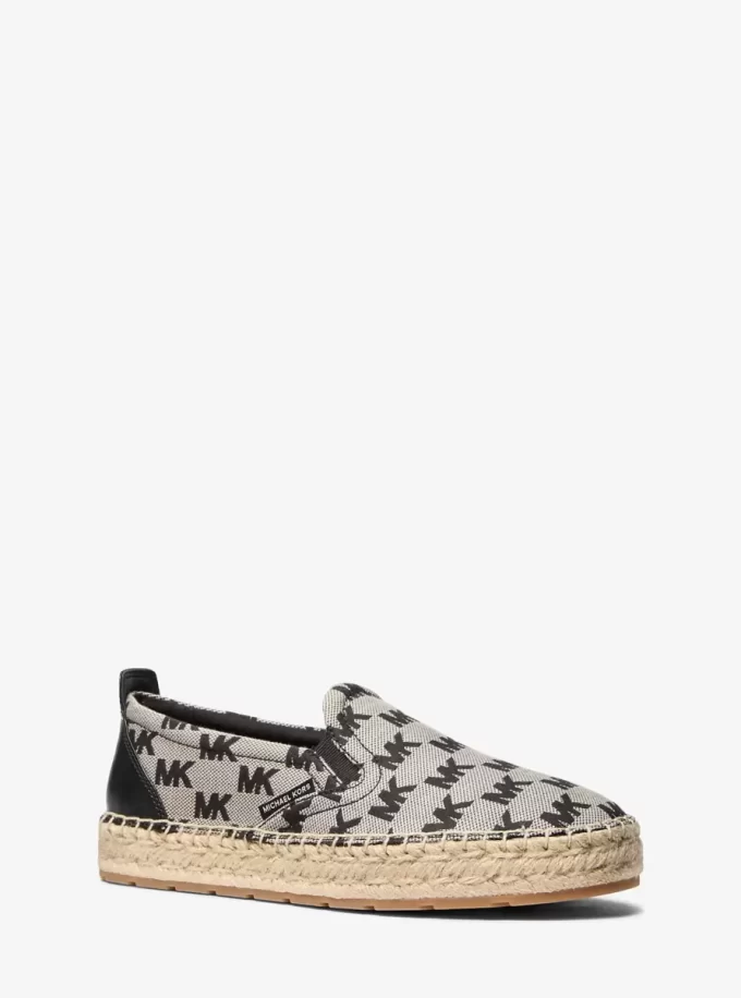 Emory Logo Jakarlı Espadril