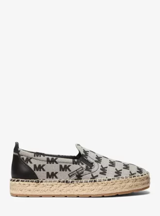 Emory Logo Jakarlı Espadril