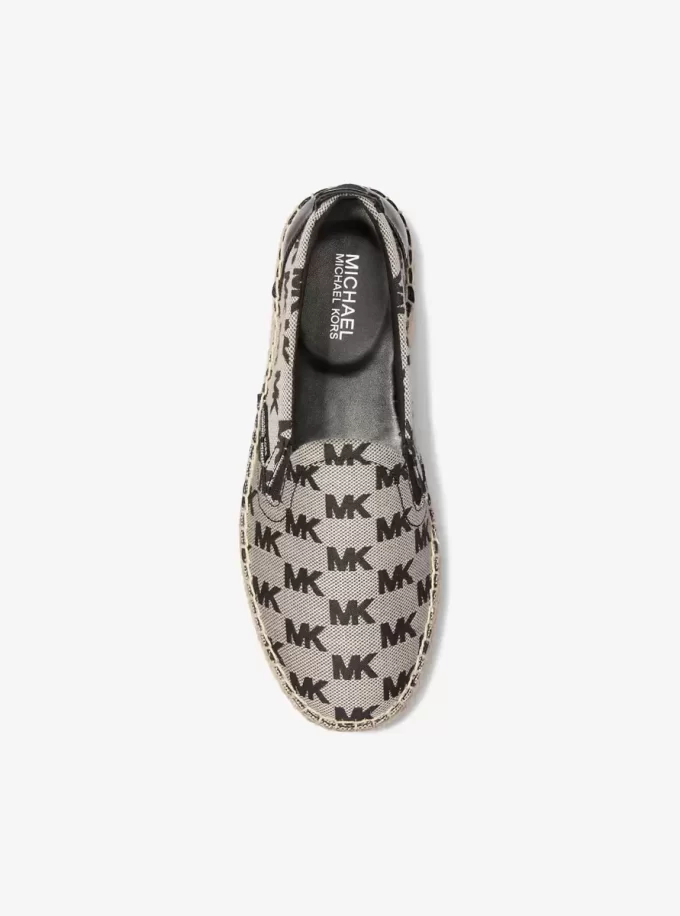 Emory Logo Jakarlı Espadril