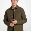 Esnek Pamuklu Dolgulu Gömlek Ceket