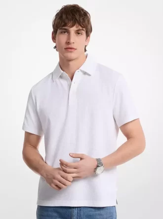 Esnek Pamuklu Polo Tişört