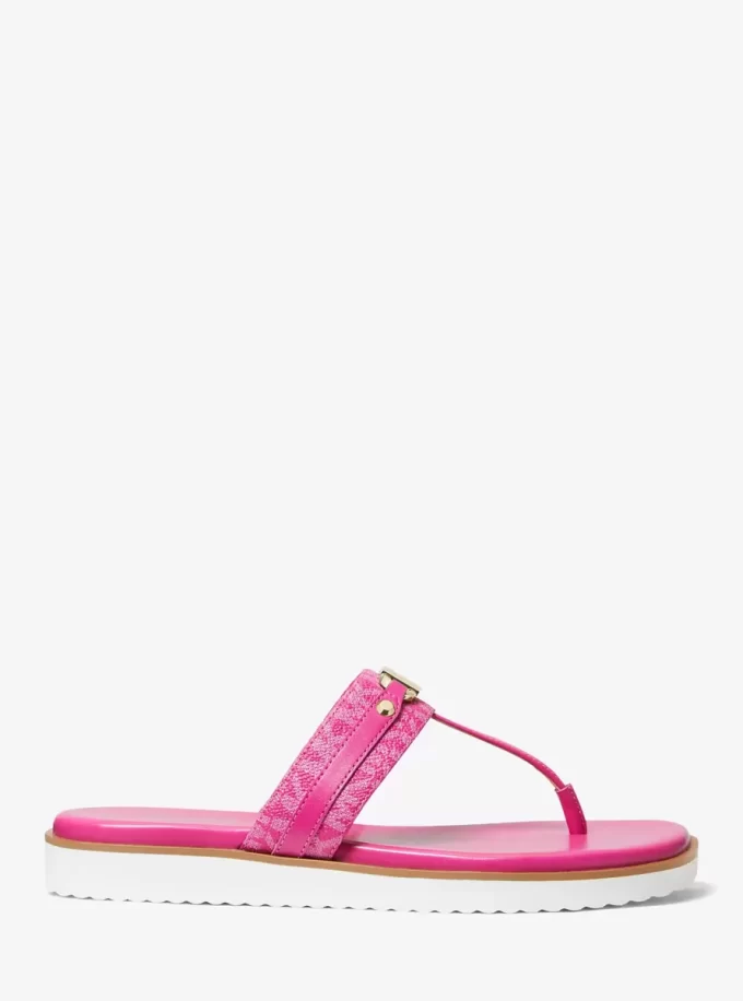 Farrah Signature Logo Sandalet