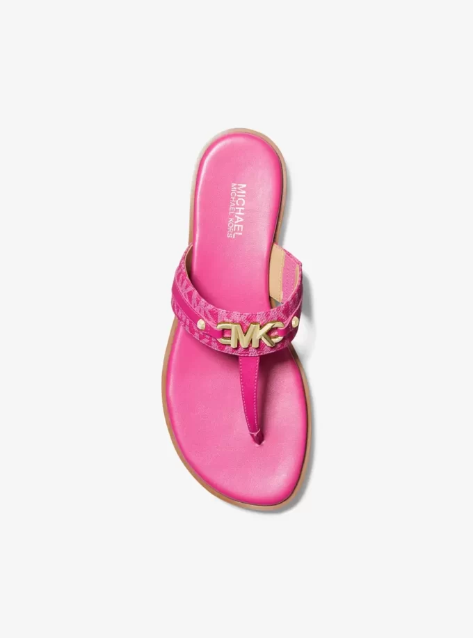 Farrah Signature Logo Sandalet