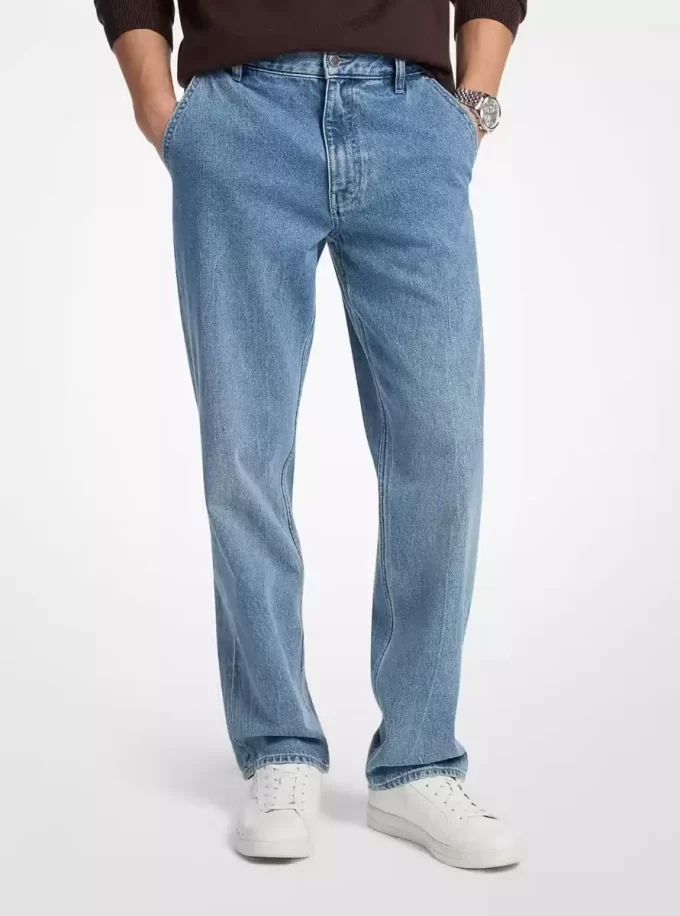 Finn Düz Paça Esnek Kot Pantolon Finn Düz Paça Esnek Kot Pantolon