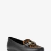 Fulton Leopar Desenli Dana Kılı Loafer