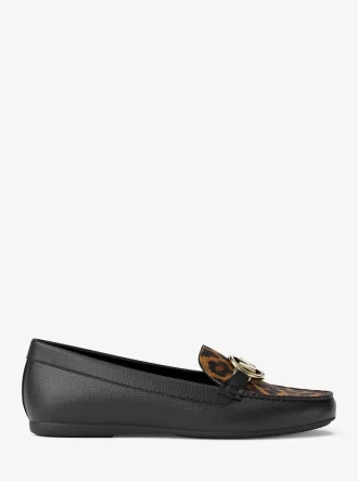 Fulton Leopar Desenli Dana Kılı Loafer