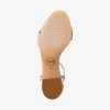 Hannah Signature Logo Blok Topuklu Sandalet
