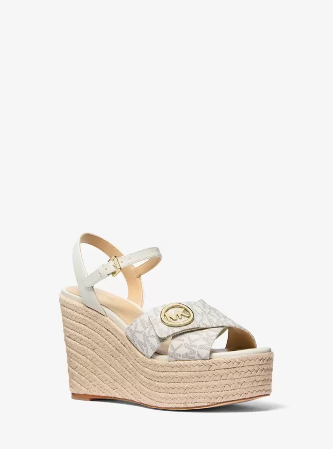 Hannah Signature Logolu Kamalı Sandal