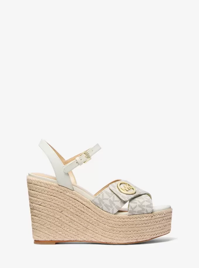 Hannah Signature Logolu Kamalı Sandal