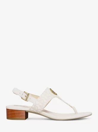 Hannah Signature Logolu T-Kayışlı Sandalet
