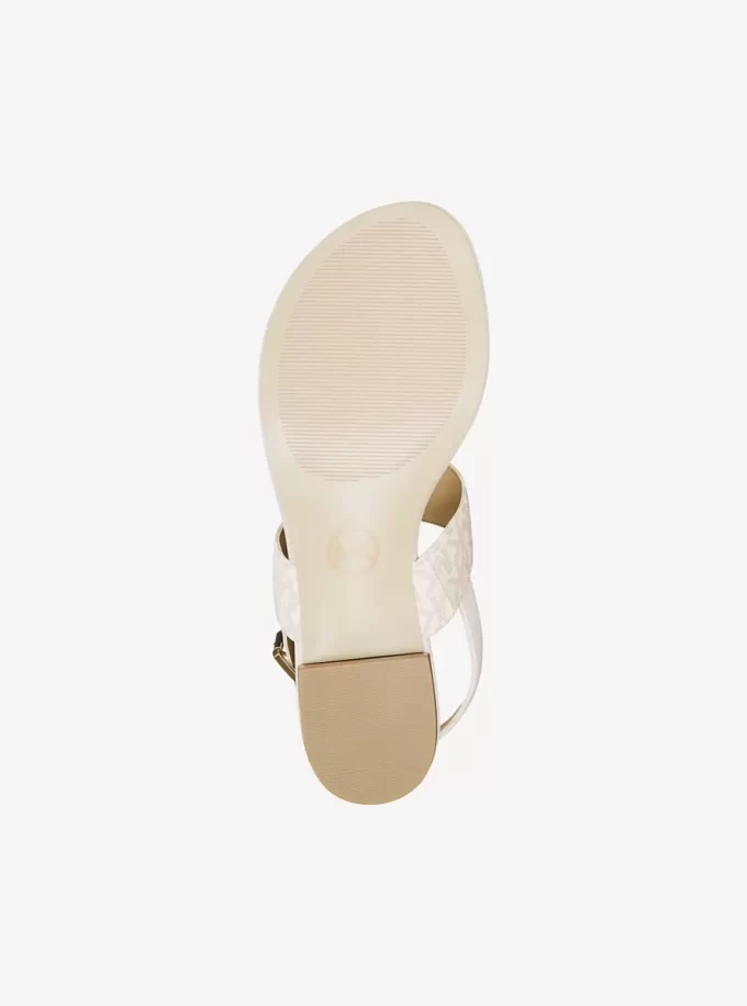 Hannah Signature Logolu T-Kayışlı Sandalet