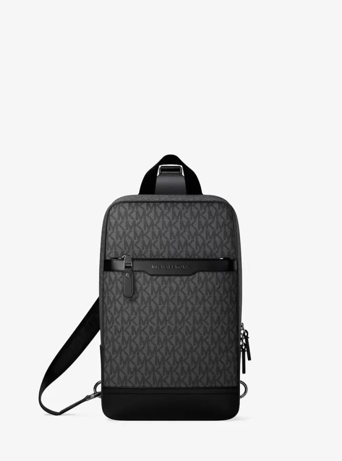 Hudson Signature Logo Seyahat Askılı Çanta