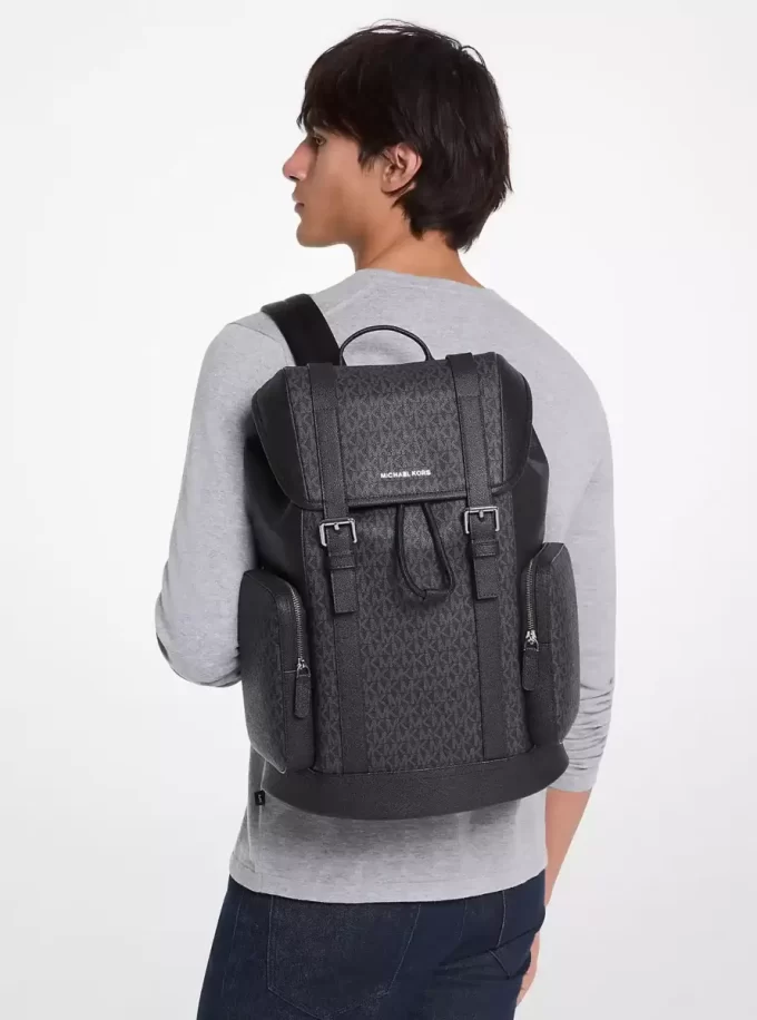 Hudson Signature Logolu Sırt Çantası