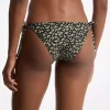Çiçek Desenli Esnek Naylon Bikini Altı