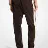 Çizgili Kadife Jogger Pantolon Çizgili Kadife Jogger Pantolon