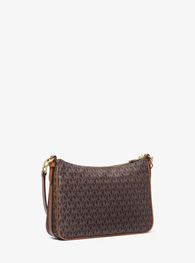 Jet Set Medium Signature Logo Baskılı Dokuma Dönüştürülebilir Poşet