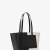 Jet Set Orta Boy İki Renkli Logo Tote Çanta Jet Set Orta Boy İki Renkli Logo Tote Çanta