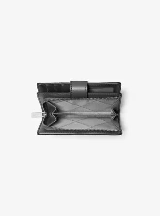 Jet Set Orta Boy İki Renkli Logolu Cüzdan