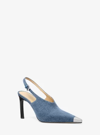 Kasia Denim Slingback Ayakkabı