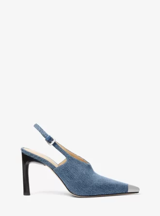 Kasia Denim Slingback Ayakkabı